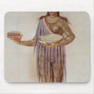 Indische Frau von Florida Mousepad