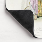 Indische Frauen-traditionelles Kostüm Mousepad (Ecke)