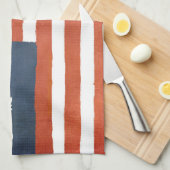 Indische Friedensflagge Geschirrtuch (Viertel Falte)