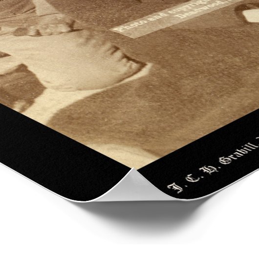 Indische Führer & US-Beamte SD 1891 Poster (Ecke)