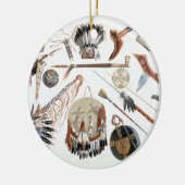 Indische Geräte und Arme, überziehen 48 von Keramikornament (Links)