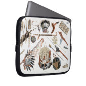 Indische Geräte und Arme, überziehen 48 von Laptopschutzhülle (Vorne Rechts)