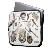 Indische Geräte und Arme, überziehen 48 von Laptopschutzhülle (Vorderseite Links)