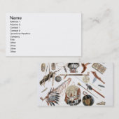 Indische Geräte und Arme, überziehen 48 von Visitenkarte (Vorne/Hinten)