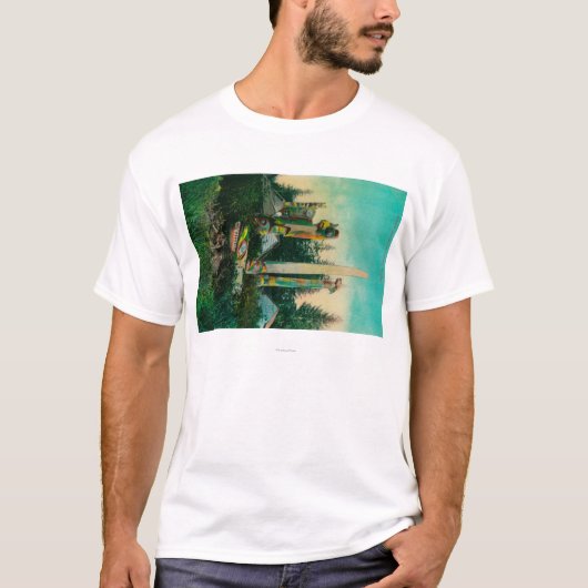 Indische Gräber und Totems in Alaska StateState T-Shirt (Vorderseite)