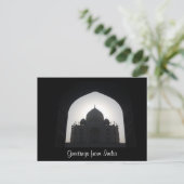 indische Grüße Postkarte (Stehend Vorderseite)