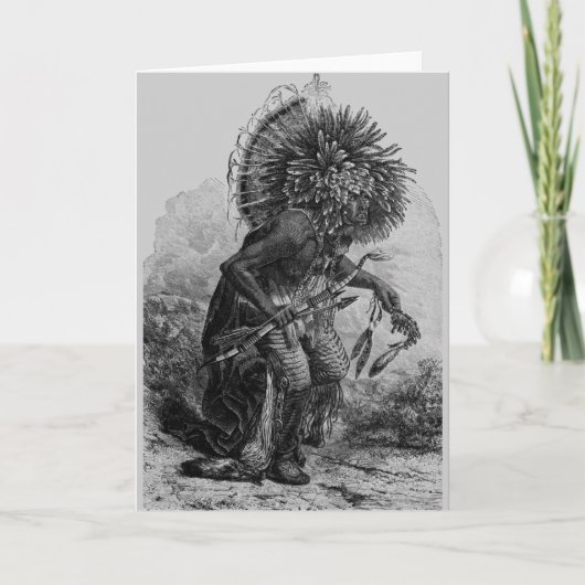 Indische Grußkarte Karte (Vorderseite)
