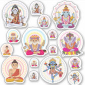 Indische Güter Aufkleber (Vorderseite)