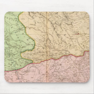 Indische Halbinsel Nord Mousepad