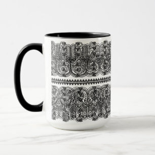 Indische Hand gezeichnetes Hamsa Gekritzel Tasse