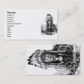 Indische Hauptgeschäftskarte Visitenkarte (Vorne/Hinten)