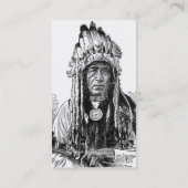 Indische Hauptgeschäftskarte Visitenkarte (Rückseite)