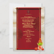 Indische Hindu-Haus-Einweihung Grihapravesh-Einlad