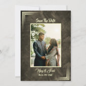 Indische Hindu Hochzeitseinladung mit individuelle Einladung (Rückseite)