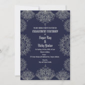 Indische Hindu-Verlobung Einladung (Vorderseite)