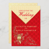 Indische Hochzeit - Einladung (Vorne/Hinten)