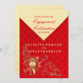 Indische Hochzeit - Einladung der Interessengruppe (Vorne/Hinten)