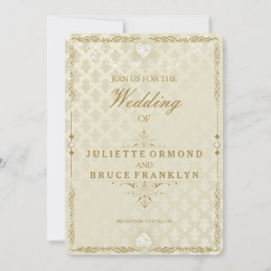 Indische Hochzeit III - Einladungskarte Einladung