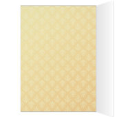 Indische Hochzeit - Tischnummer Card (Innen (Links))
