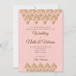 Indische Hochzeitkarten & Hindu-Einladungen Einladung