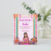 Indische Hochzeitsbrauerei in Rosa (Stehend Vorderseite)