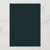 Indische Hochzeitseinladung Ankündigung (Rückseite)