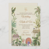 Indische Hochzeitseinladung Digital Hindu Wedding Einladung (Vorne/Hinten)