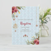 Indische Hochzeitseinladung Digital Hindu Wedding Einladung (Stehend Vorderseite)