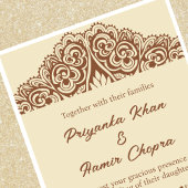 Indische Hochzeitseinladungen Einladung