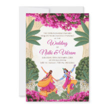 Indische Hochzeitseinladungen & Hindu-Hochzeitskar