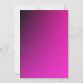 Indische Hochzeitsempfehlung Einladung (Rückseite)