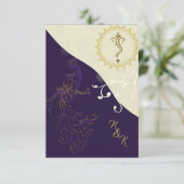 Indische Hochzeitsinspektion Einladung (Stehend Vorderseite)