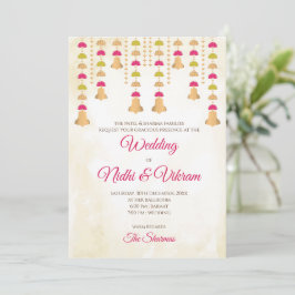 Indische Hochzeitskarten & Hochzeitskarten Einladung
