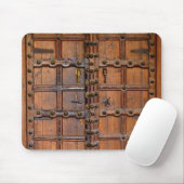 Indische Holztür Mousepad (Mit Mouse)