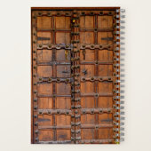 Indische Holztür Notizblock (Rückseite)