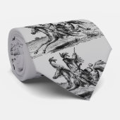 Indische Horseback-Krawatte Krawatte (Gerollt)