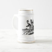 Indische Horseback-Tasse Bierglas (Vorderseite Links)