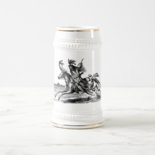 Indische Horseback-Tasse Bierglas
