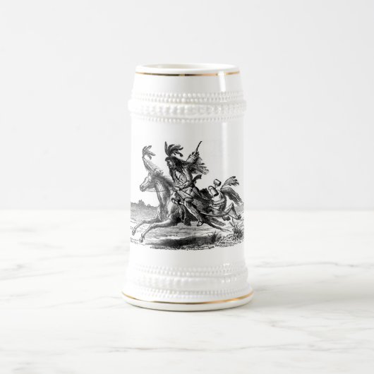 Indische Horseback-Tasse Bierglas (Mittel)