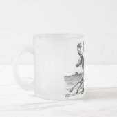 Indische Horseback-Tasse Mattglastasse (Links)