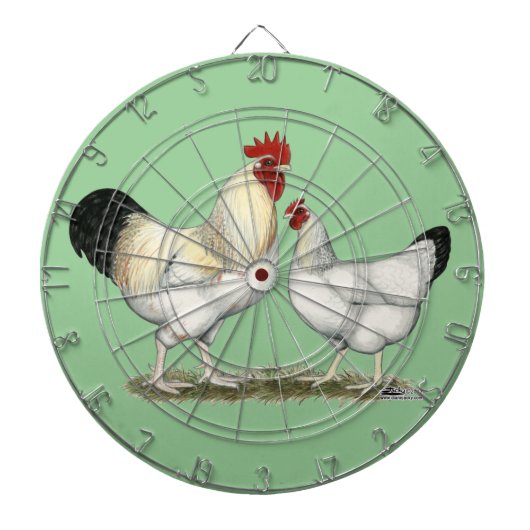 Indische Hühner Dartscheibe (vorne)