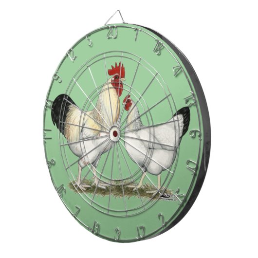 Indische Hühner Dartscheibe (Vorderseite rechts)