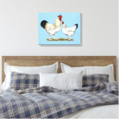 Indische Hühner Leinwanddruck (Insitu (Schlafzimmer))