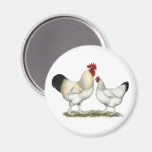 Indische Hühner Magnet (Vorderseite/Rückseite)