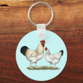Indische Hühner Schlüsselanhänger (Vorderseite)