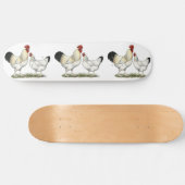Indische Hühner Skateboard (Horizontal)