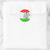 Indische Identitätsreligionen Runder Aufkleber (Tasche)