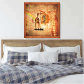 Indische Impressionen Leinwanddruck (Insitu (Schlafzimmer))