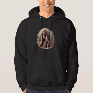 Indische Indianerstäbchen Art Heri Hoodie