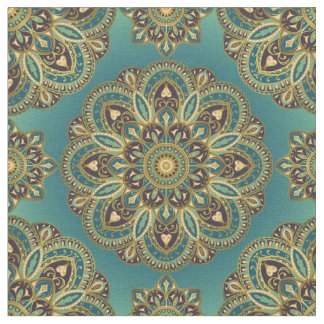 Indische Inspirierte Abstrakte Mandala Fabric - gr Stoff